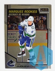 2020-21 O-Pee-Chee Platinum Marquee Rookies #189 OLLI JUOLEVI Vancouver Canucks